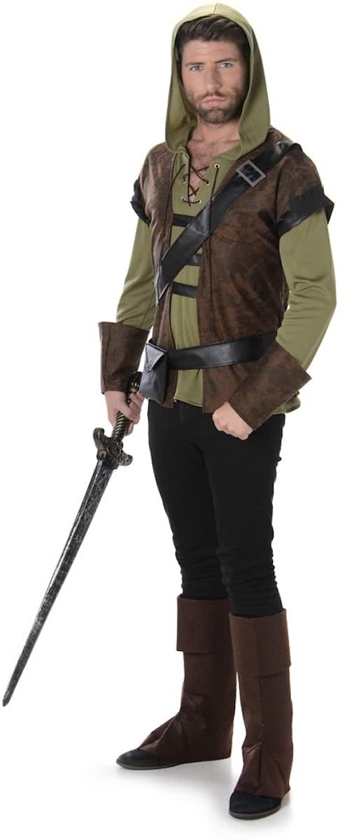 Robin Hood Fantasy Ranger Kostuum Heren - Maat XL