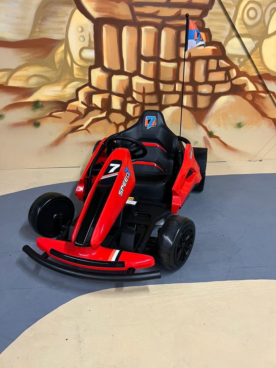 Kars Toys - Elektrische Drift Kart - Race Edition - Rood