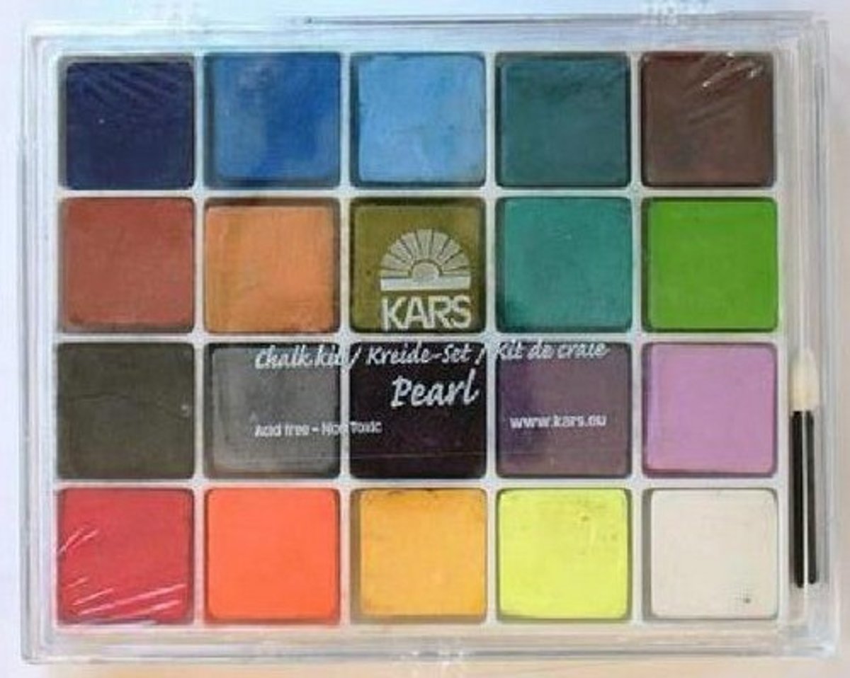 Chalk kit 20 kleuren Pearl