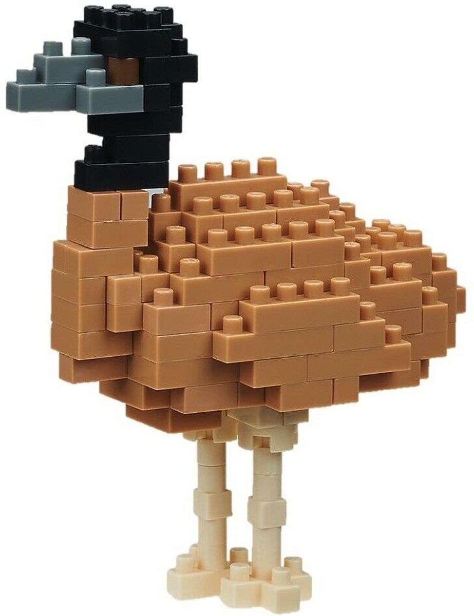 Nanoblock Emu NBC-283 by Kawada (emoe)