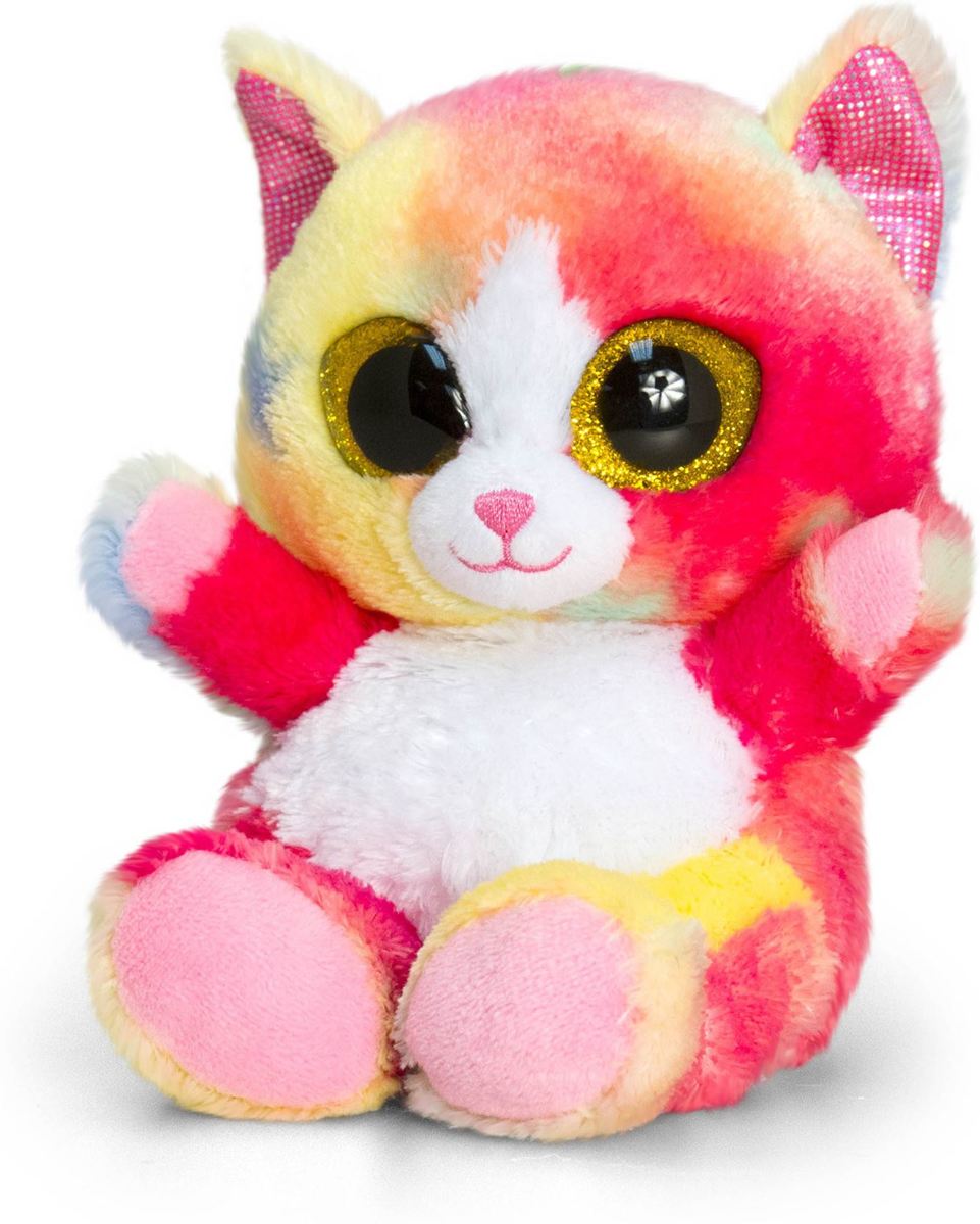 Keel Toys Animotsu Rainbow Cat