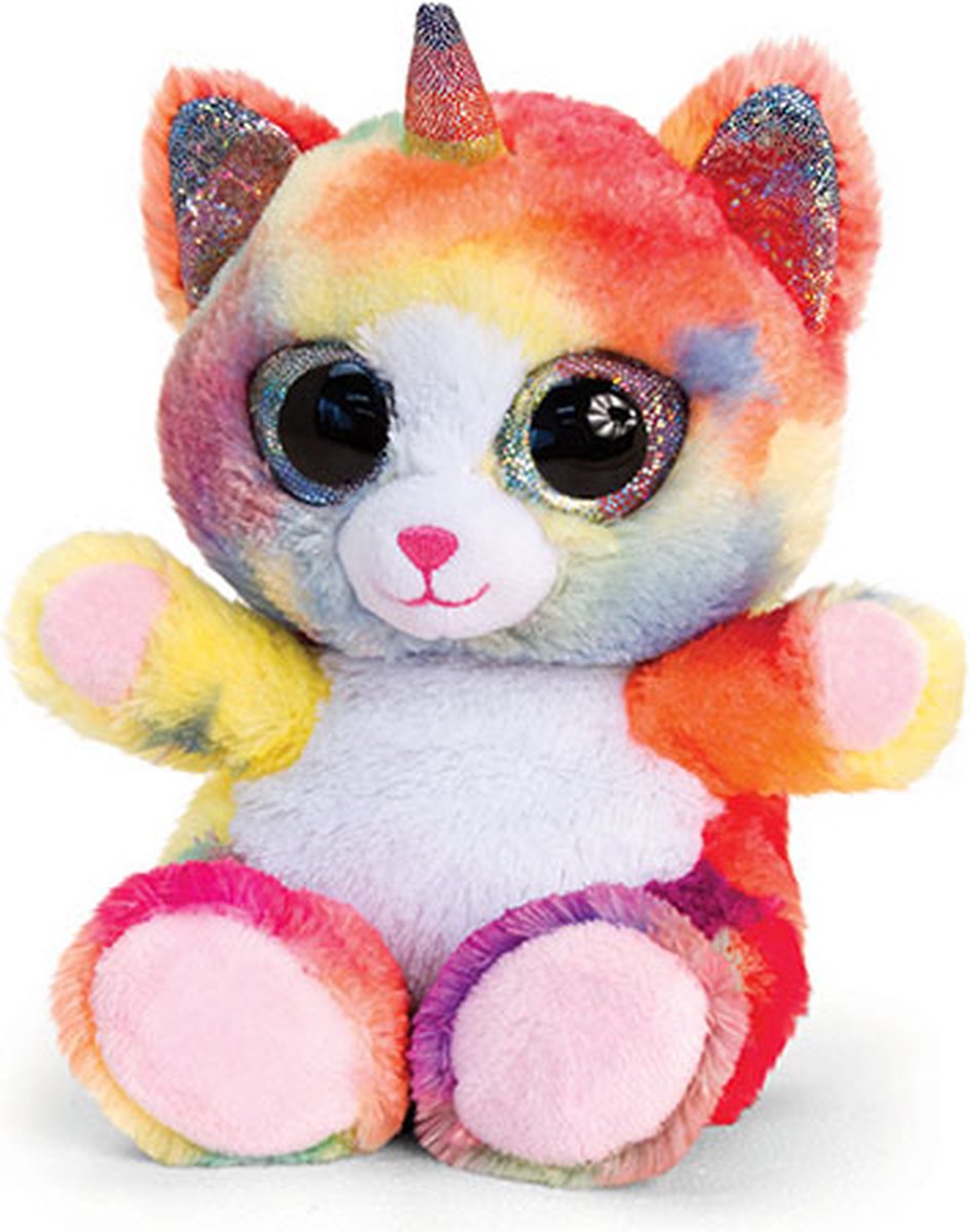 Keel Toys Animotsu Rainbow Unikitten - 15cm