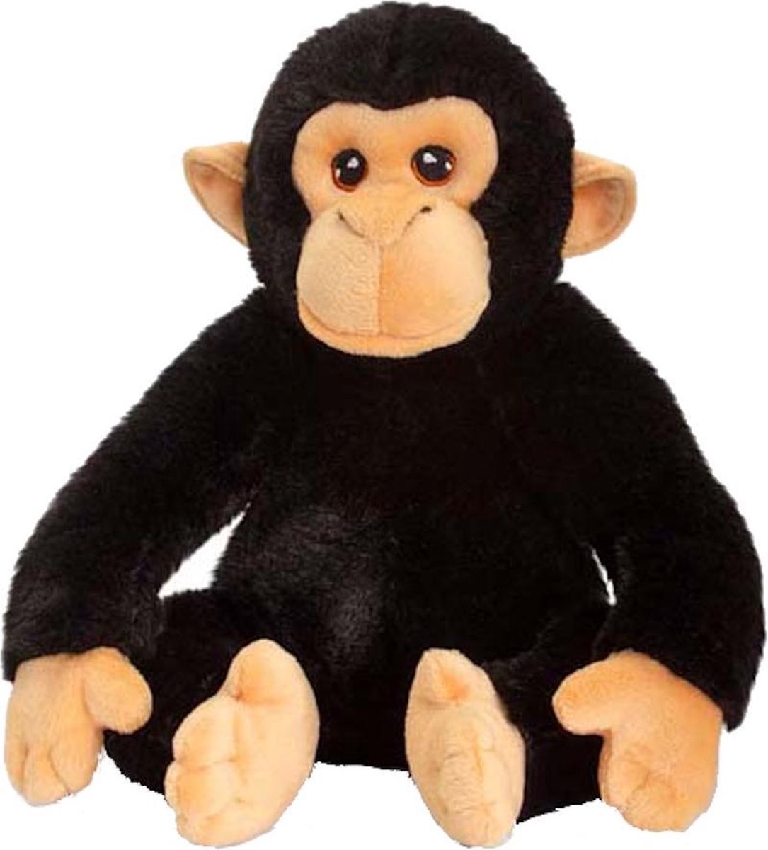 Keel Toys KeelEco Chimp Cuddle Toy (Black)