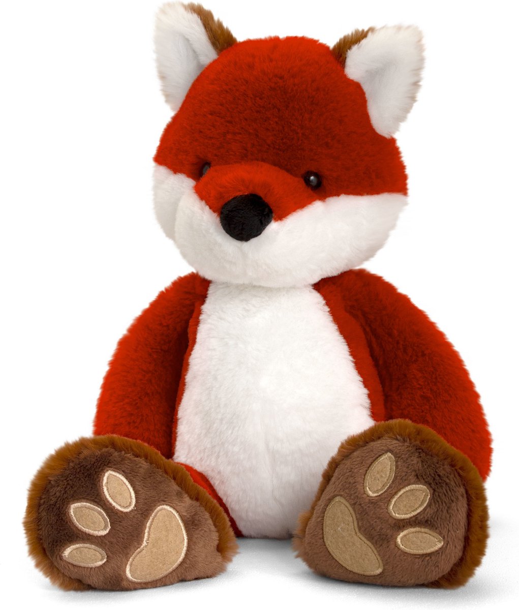 Keel Toys Knuffel - Vos - rood - pluche - knuffeldier - 18 cm