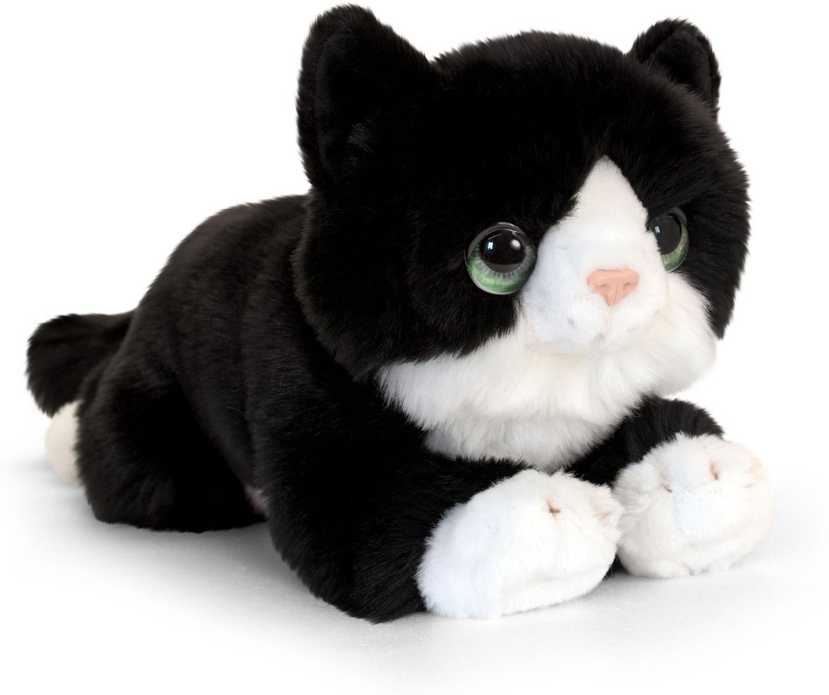 Keel Toys Signature Black Cuddle Kitten - 32cm