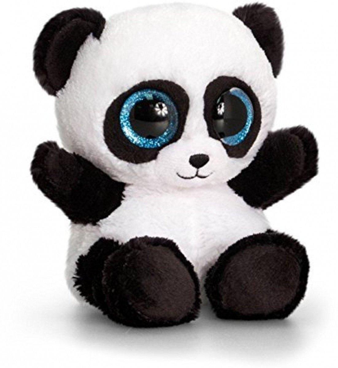 Keel Toys pluche panda knuffel 15 cm - knuffeldier