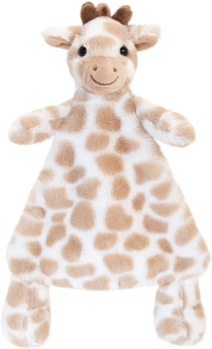 Keel Toys pluche tuttel giraf bruin giraffen babyknuffel 25 cm - knuffeldoekje knuffeldieren - Speelgoed voor kind