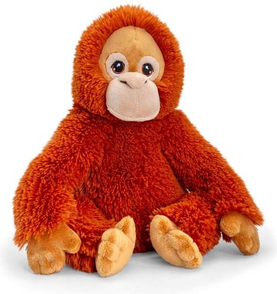 Pluche knuffel Orang Oetan aap/apen van 25 cm - Dieren knuffelbeesten voor kinderen of decoratie