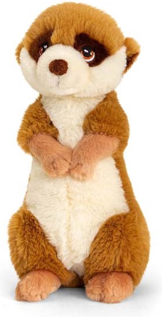 Pluche knuffel Stokstaartjes van 22 cm - Dieren knuffelbeesten voor kinderen of decoratie