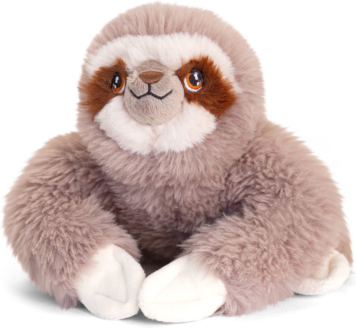 Pluche knuffel dieren luiaard 18 cm - Knuffelbeesten speelgoed