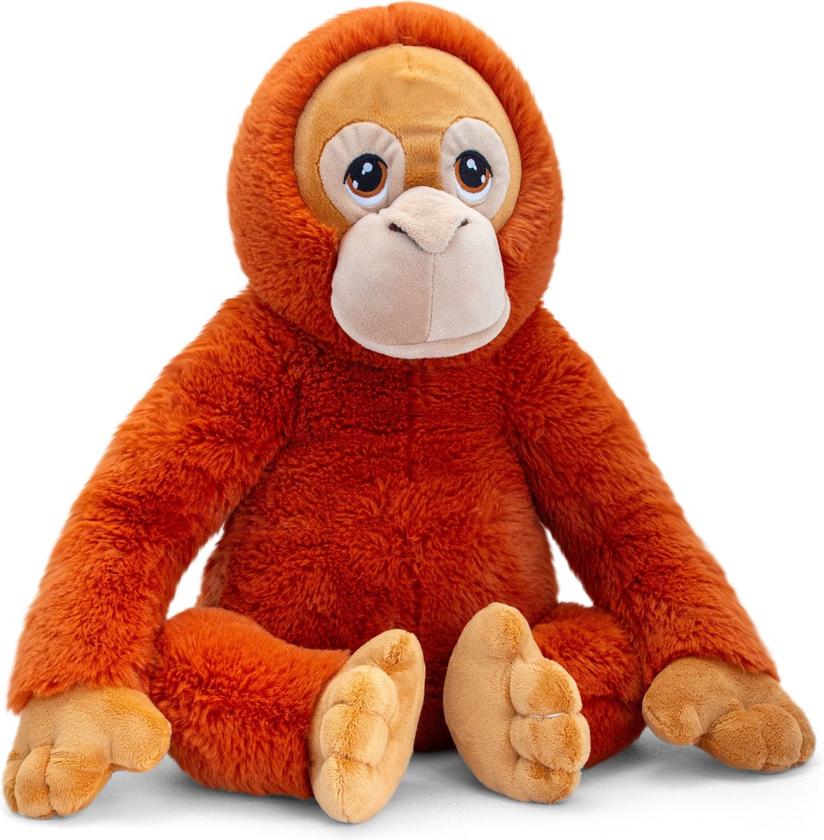 Pluche knuffel dieren oran utang aap 45 cm - Knuffelbeesten apen speelgoed