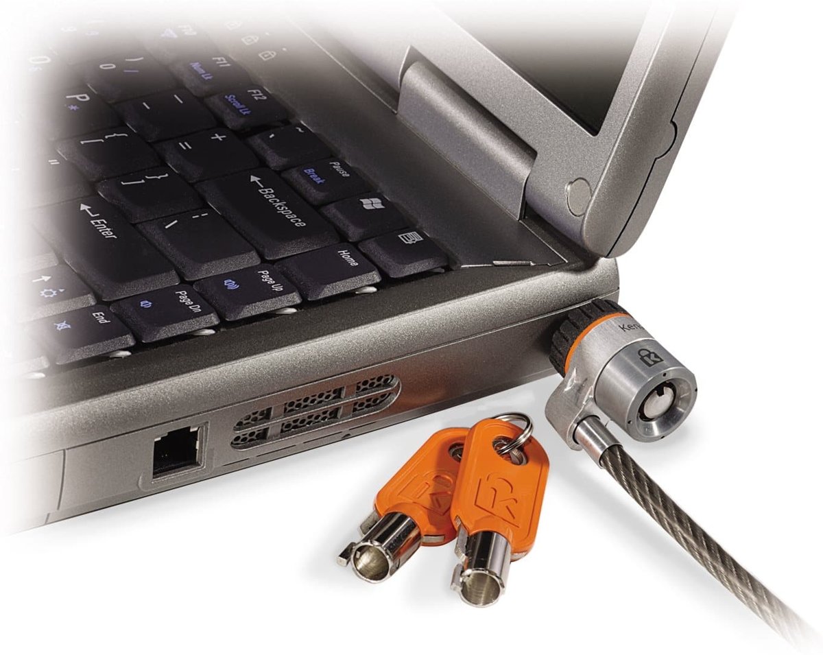 Kensington Microsaver® Keyed Laptop-slot