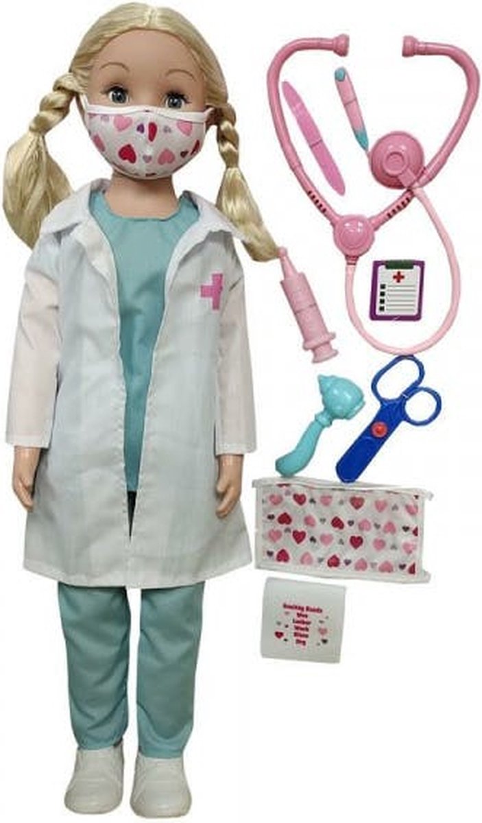 Kenza Dolls Wandelpop Dokter 71Cm