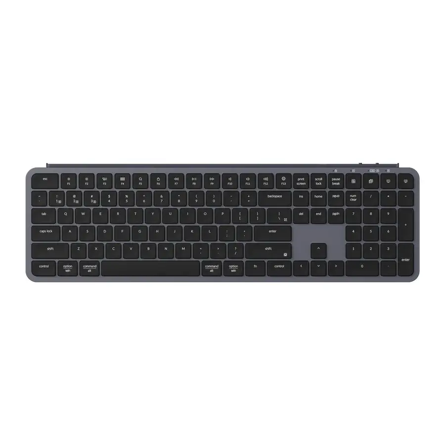 Keychron B6 Pro Ultra-Slim toetsenbord grijs