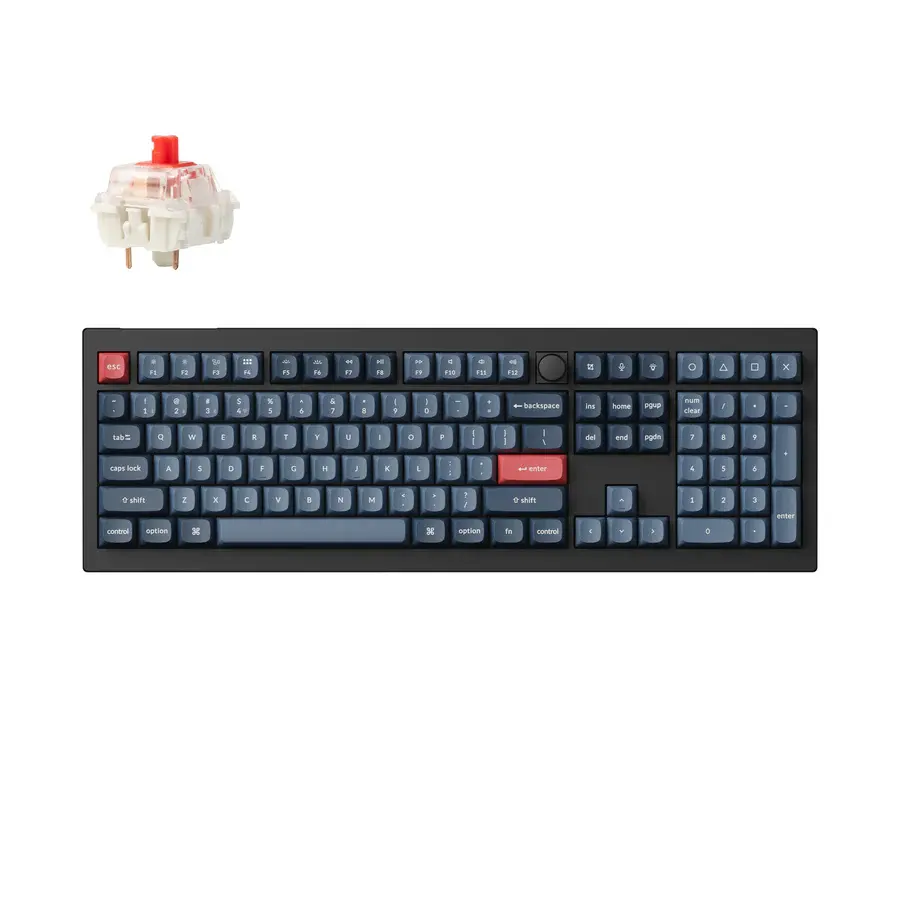 Keychron V6 Max QMK/VIA gaming toetsenbord