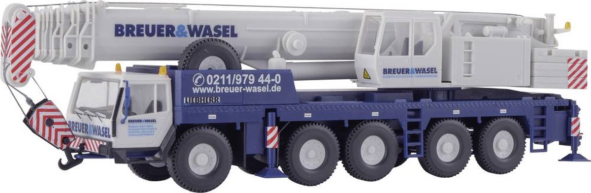 Kibri 13060 H0 Liebherr Mobiele telescoopkraan 1160/2 Breuer & Wasel (Bouwpakket)