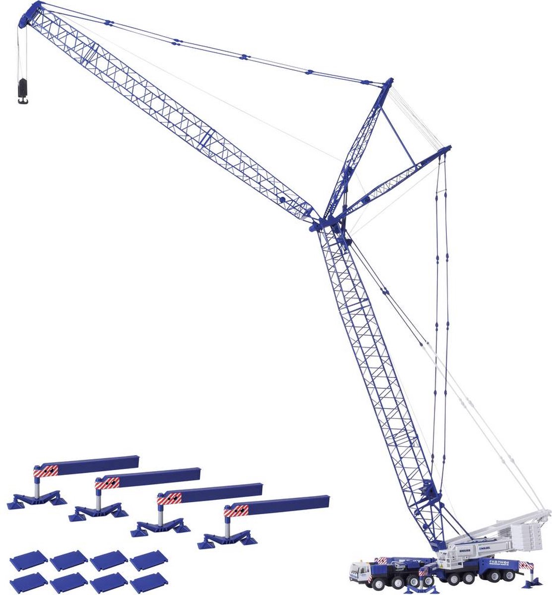 Kibri 13061 H0 Liebherr LG 1550 Breuer & Wasel (Bouwpakket)