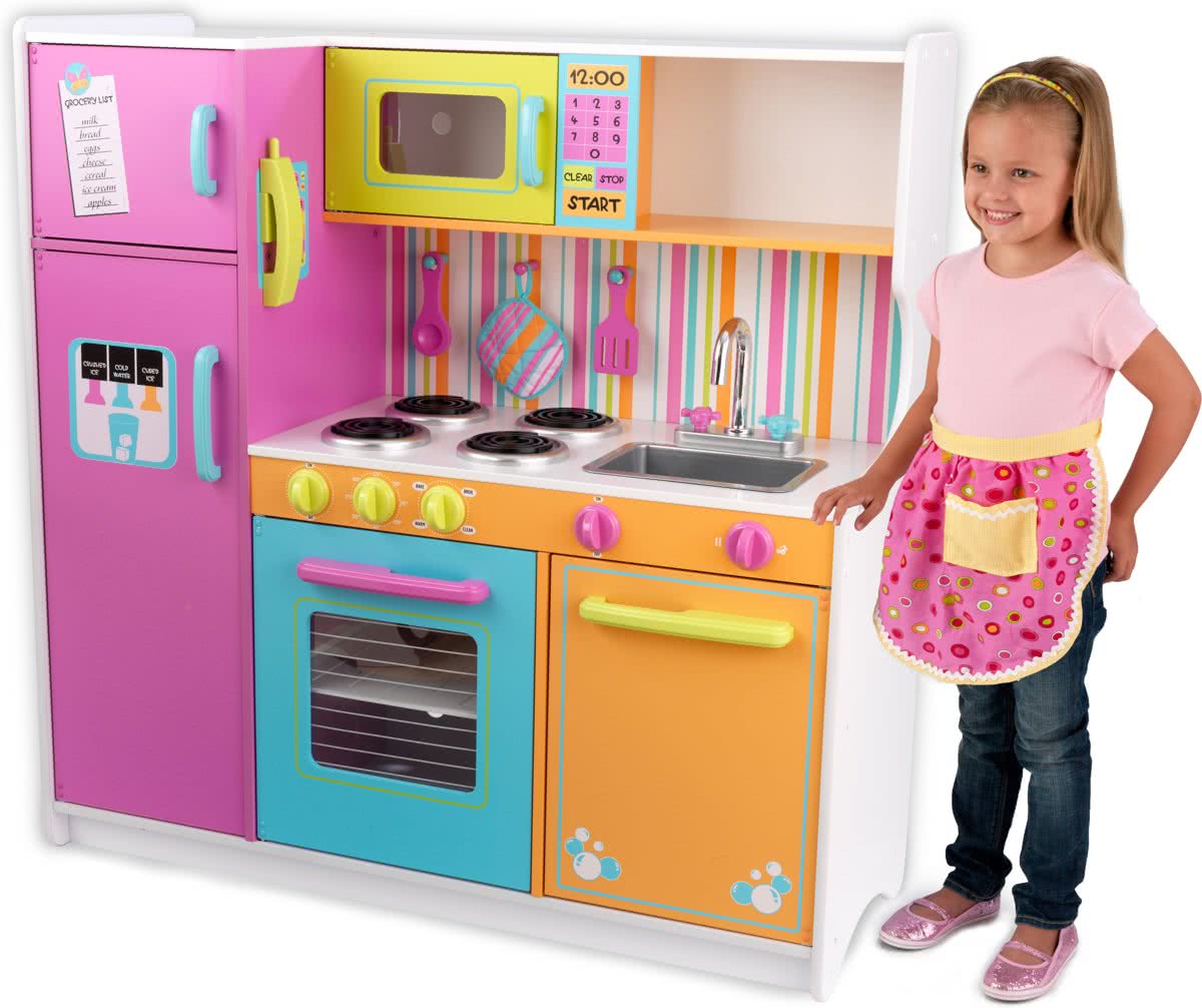 KidKraft Luxe Houten Speelkeuken - Felle Kleuren