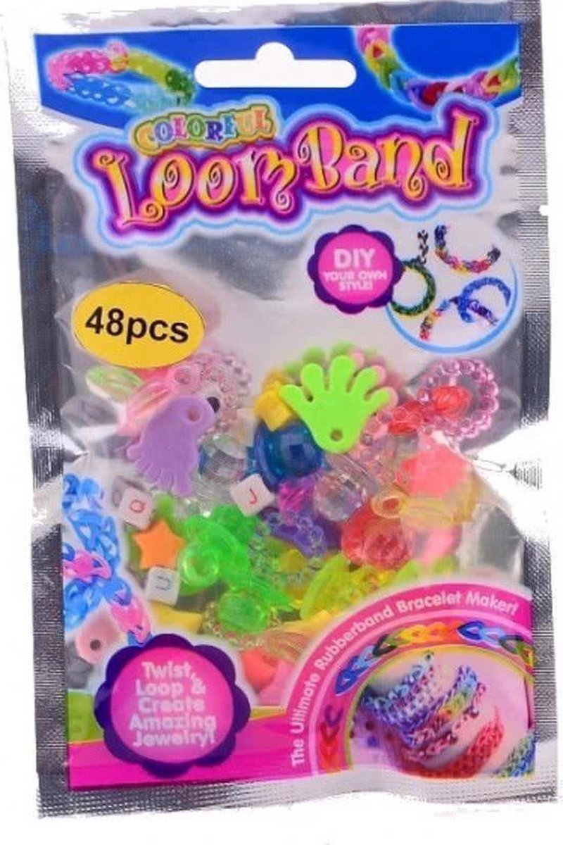 Loom bedeltjes - hangertjes - kralen - hangers - loomhangertjes - loomhangers - loombedels - Loomelastiekjes - Loombandjes - bandjes