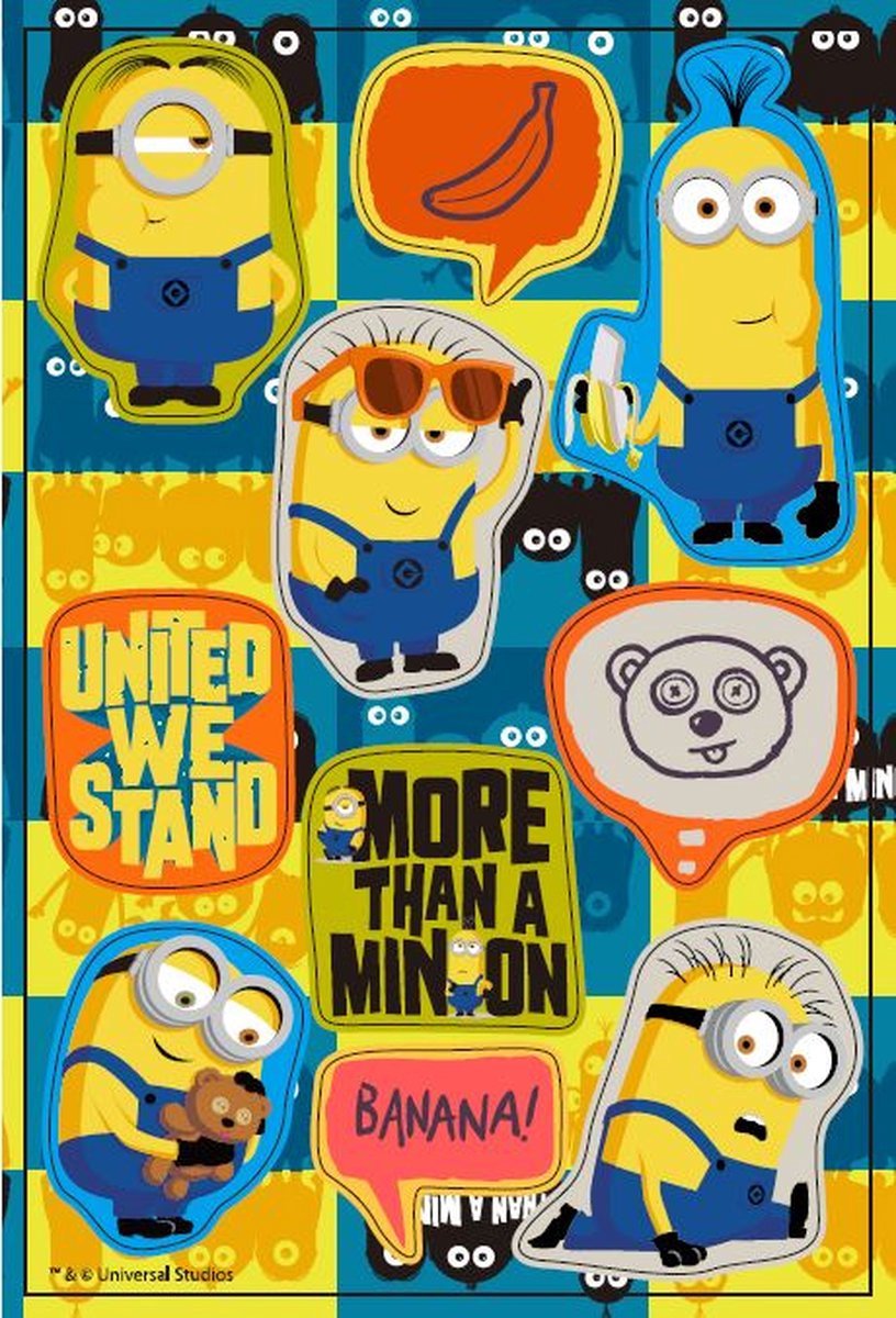 Minions Stickers - Minion - 1 stickervel