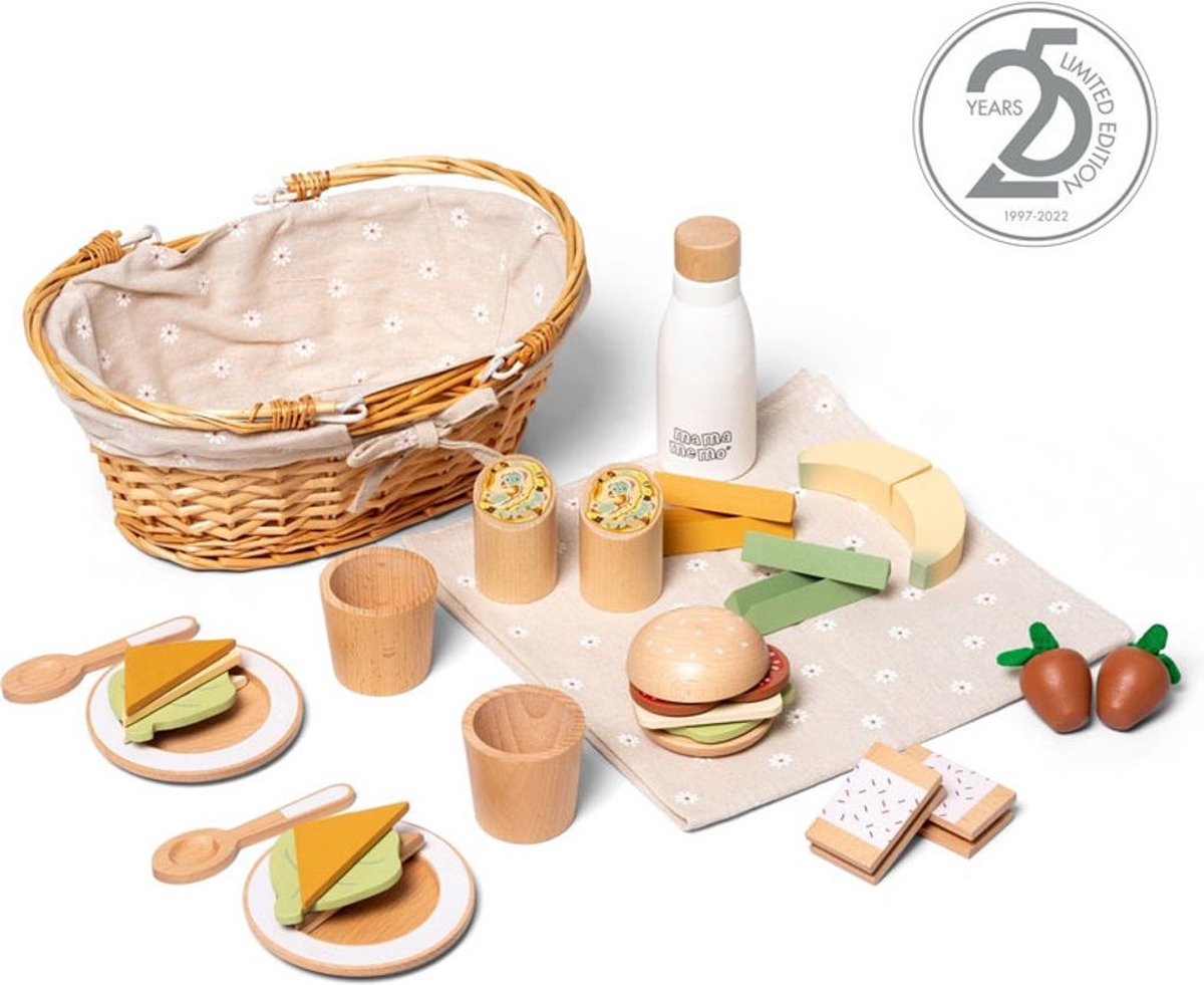 Kids Concept - Picknick set-  limited edition - houten speelgoed -