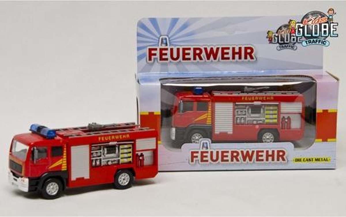 Kids Globe Traffic Feuerwehr + Spuit