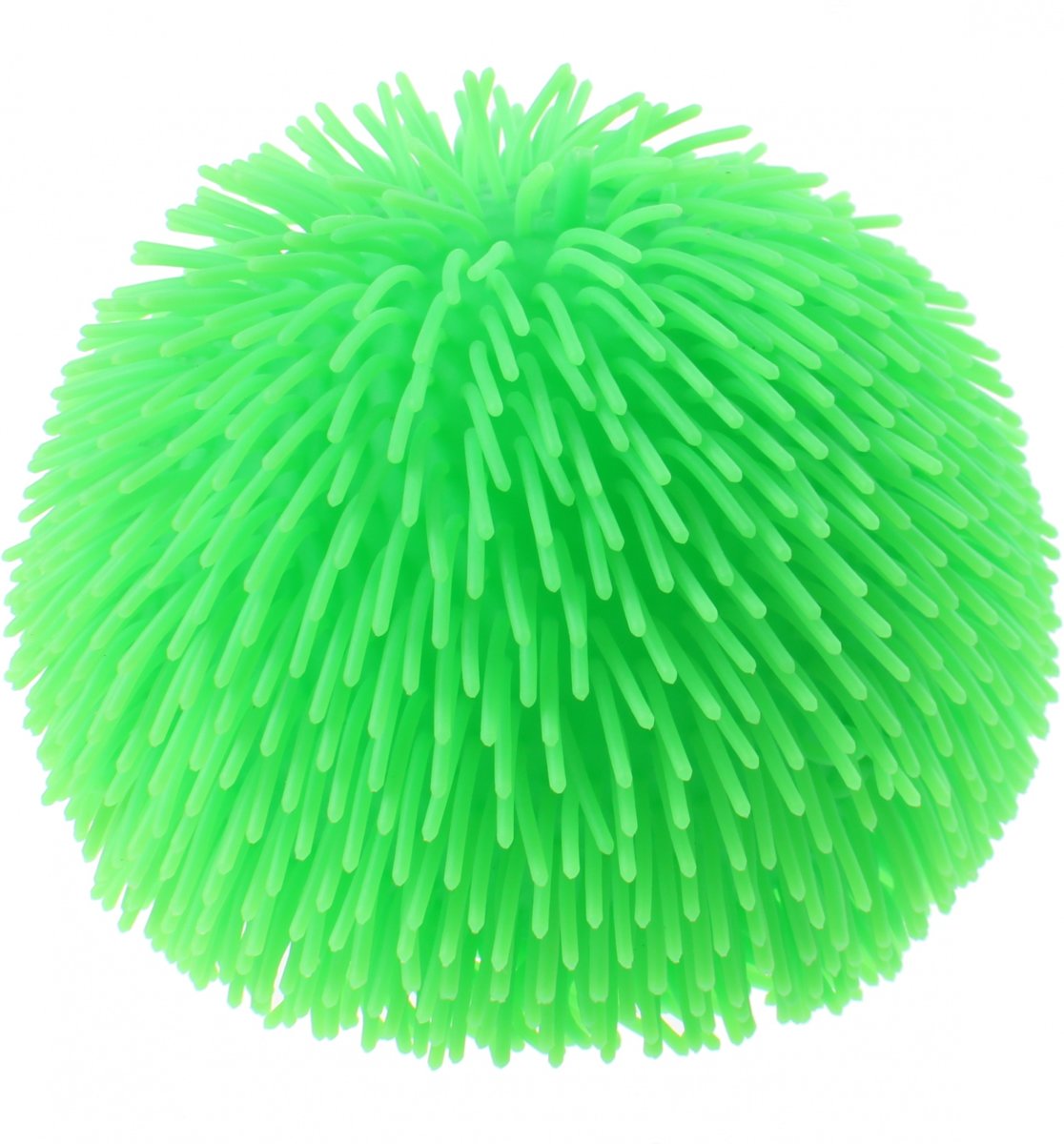 Kids Fun Fluffy Bal 16 Cm Met Licht Groen