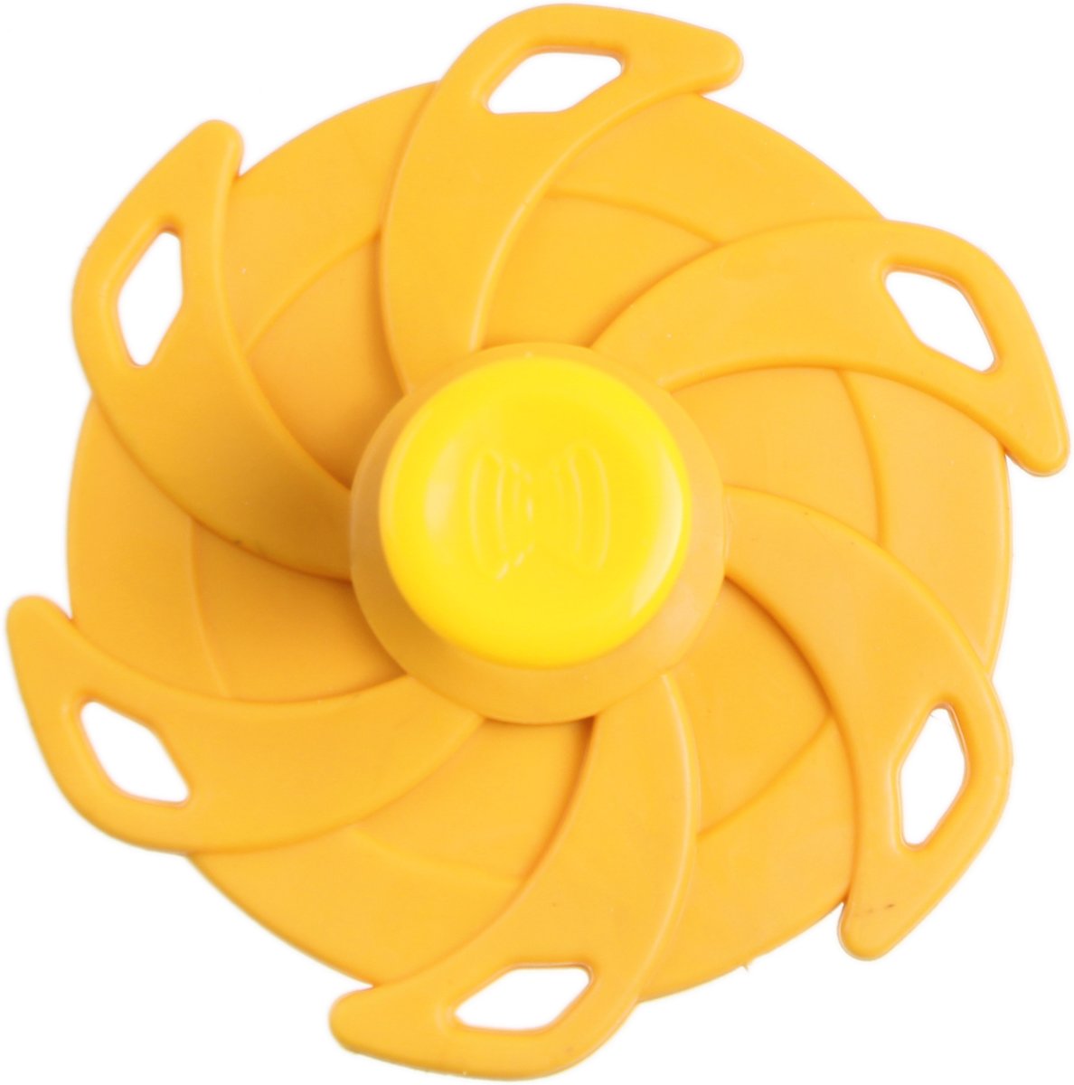 Kids Fun Magic Jumping Spinner 6 Geel