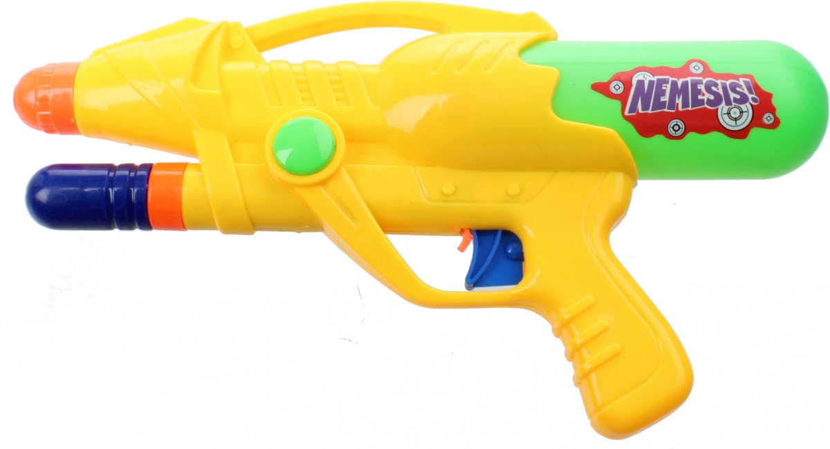 Kids Fun Waterpistool Nemesis 26 Cm Geel/groen