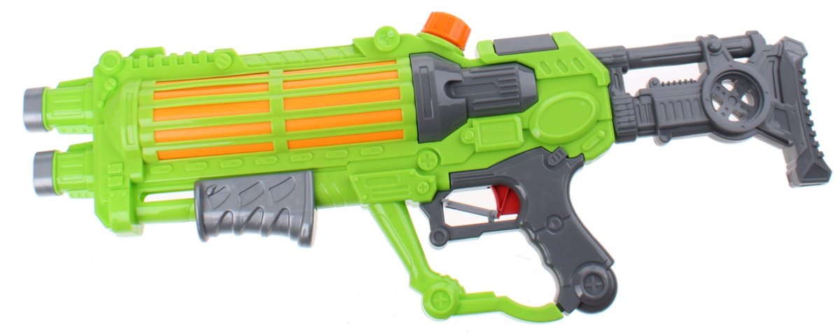 Kids Fun Waterpistool Space 58 Cm Groen/grijs