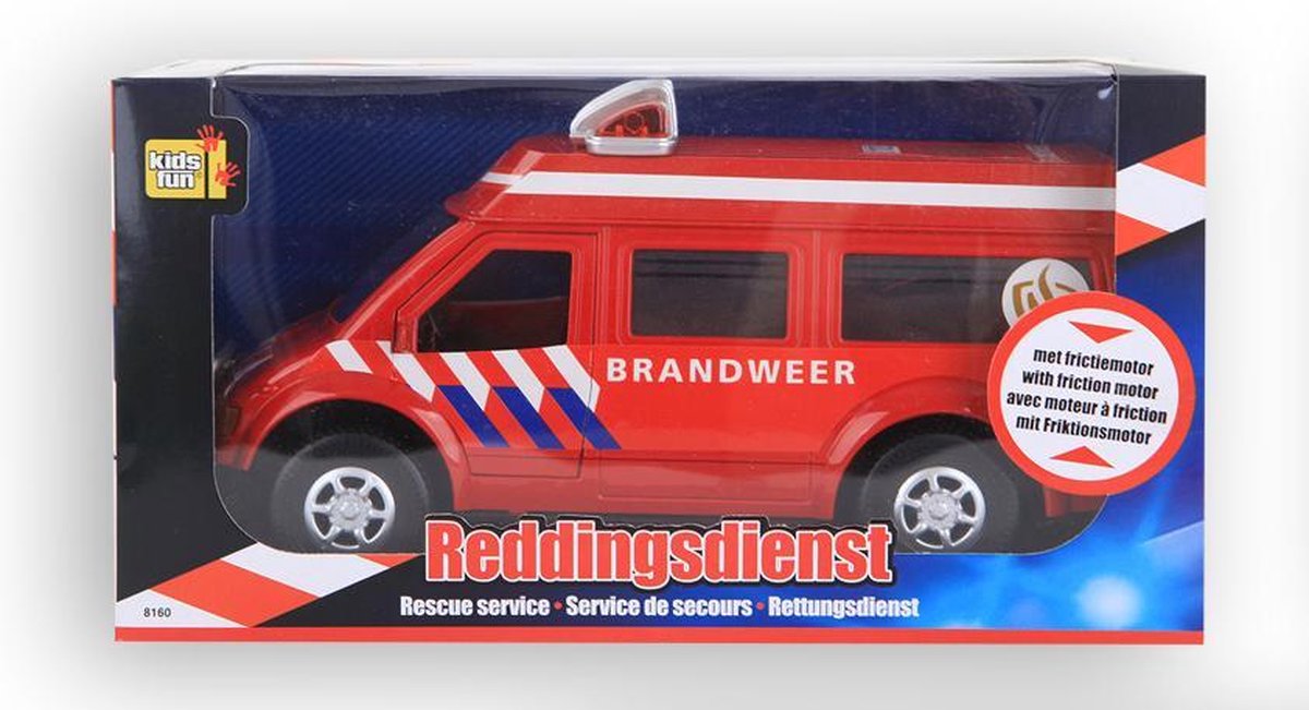 Kids Fun brandweer 26 cm