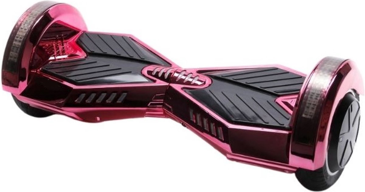 Kidscare 8’’ Lambo Hoverboard – Oxboard – 15kmh – Bluetooth Speakers – Led Lighting – UL2272 Gecertificeerd – Anti Lek Banden – Z2 Neon Pink