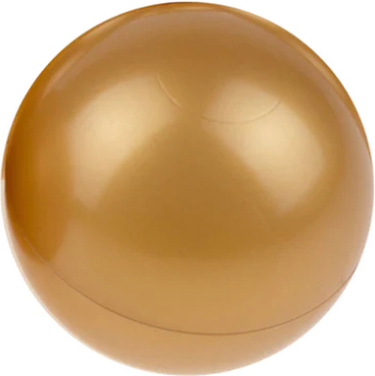 50 Ballenbak ballen Kidsdouche Ø 7 cm - Goud - Gouden ballenbad bal - baby speelgoed