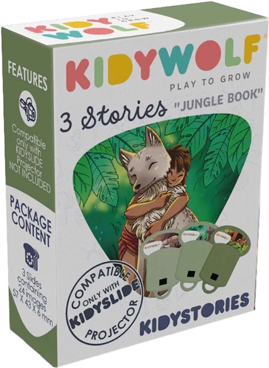   Jungle Book Verhalen Uitbreiding voor Kidyslide Projector KIDYSTORIES-JB