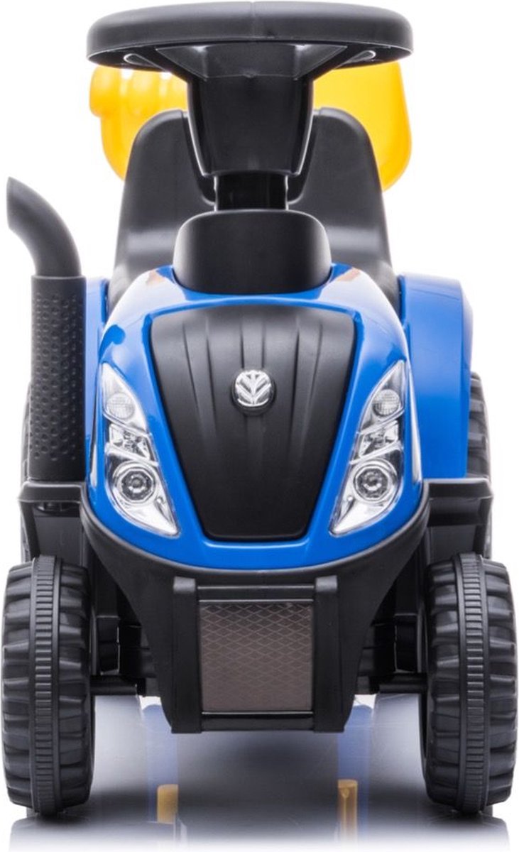 New Holland Loopauto Tractor Met Aanhanger Blauw