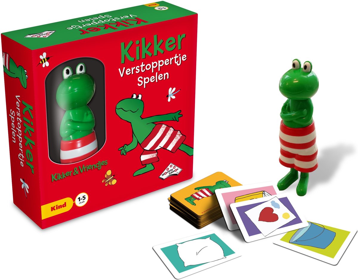 Kikker Speelt Verstoppertje - Kinderspel