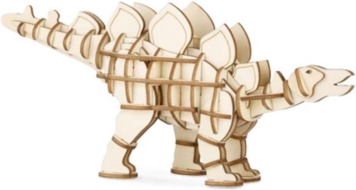 Stegosaurus 3D Wooden Puzzle