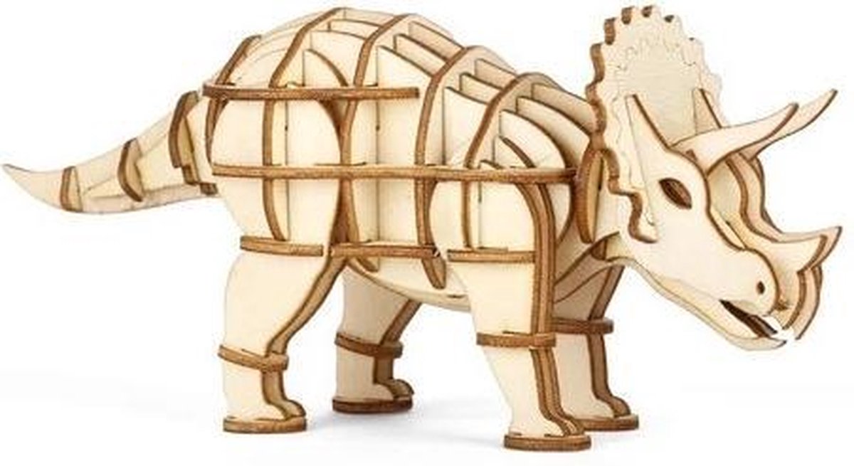 Triceratops 3D Wooden Puzzle