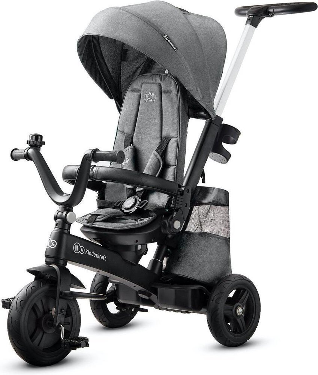 Kinderkraft   - Tricycle Easytwist Platinum Grey