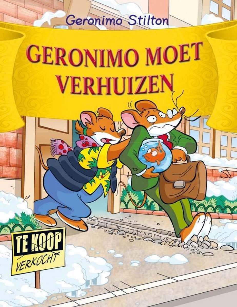 Geronimo Stilton Geronimo moet verhuizen