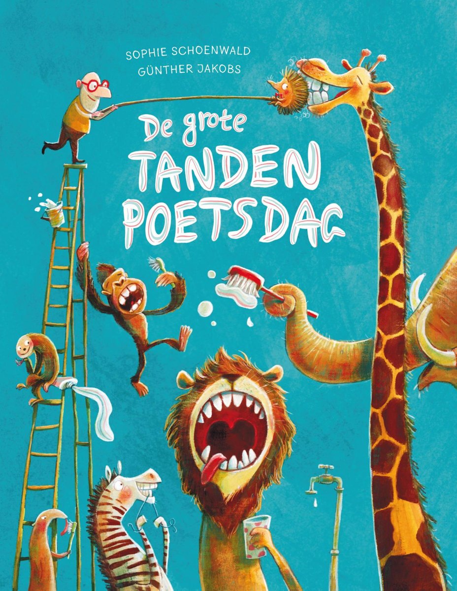 Kinderboeken De Fontein Prentenboek - De grote tandenpoetsdag. 3+