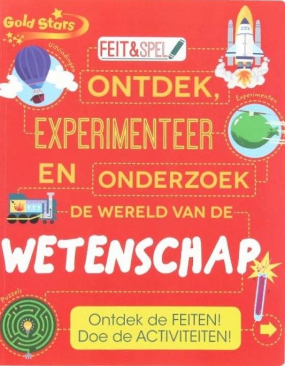 Kinderboeken Icob - Feit & Spel: Wetenschap. 5+