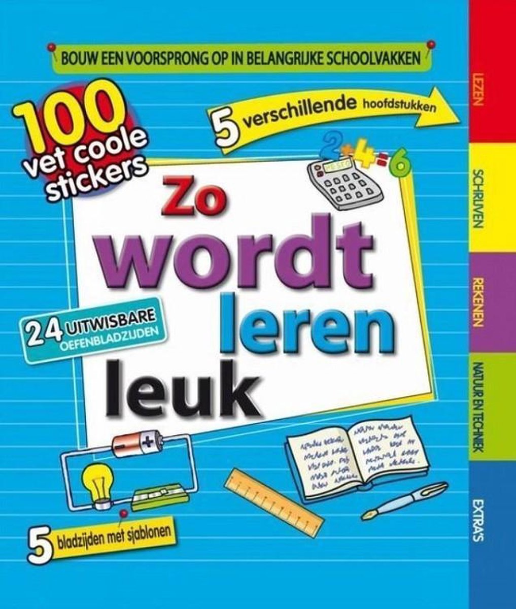 Kinderboeken Icob - Zo wordt leren leuk (met 3D-bril)