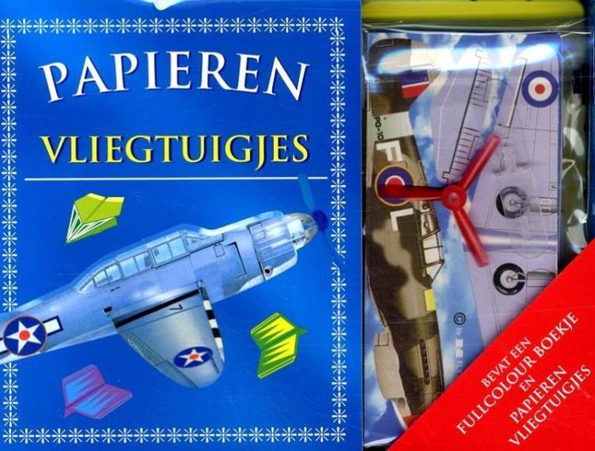 Kinderboeken Icob Vervoer - Papieren vliegtuigjes