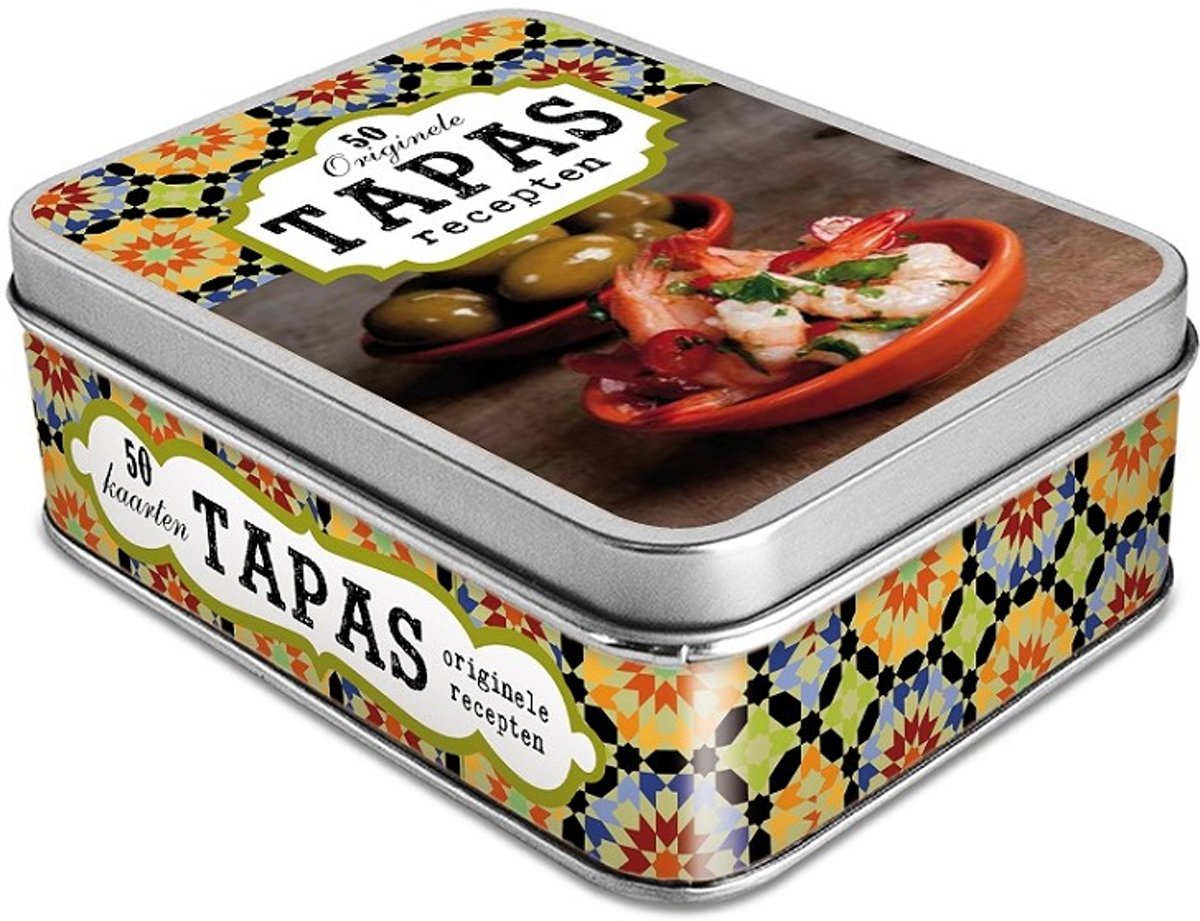 Kinderboeken Image Books - Blik op koken. Tapas (receptenkaarten)