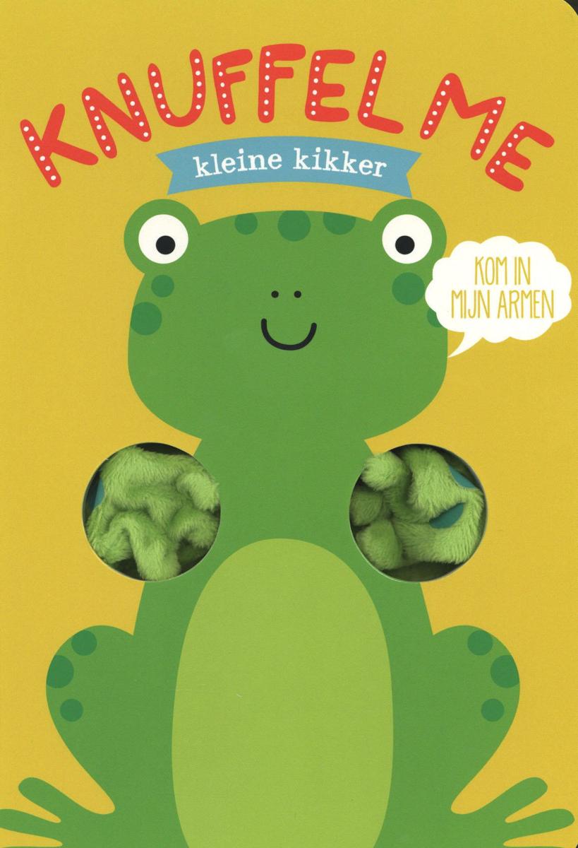 Kinderboeken Image Books Dieren - Knuffel me kleine kikker (kartonboekje met knuffelarmen)