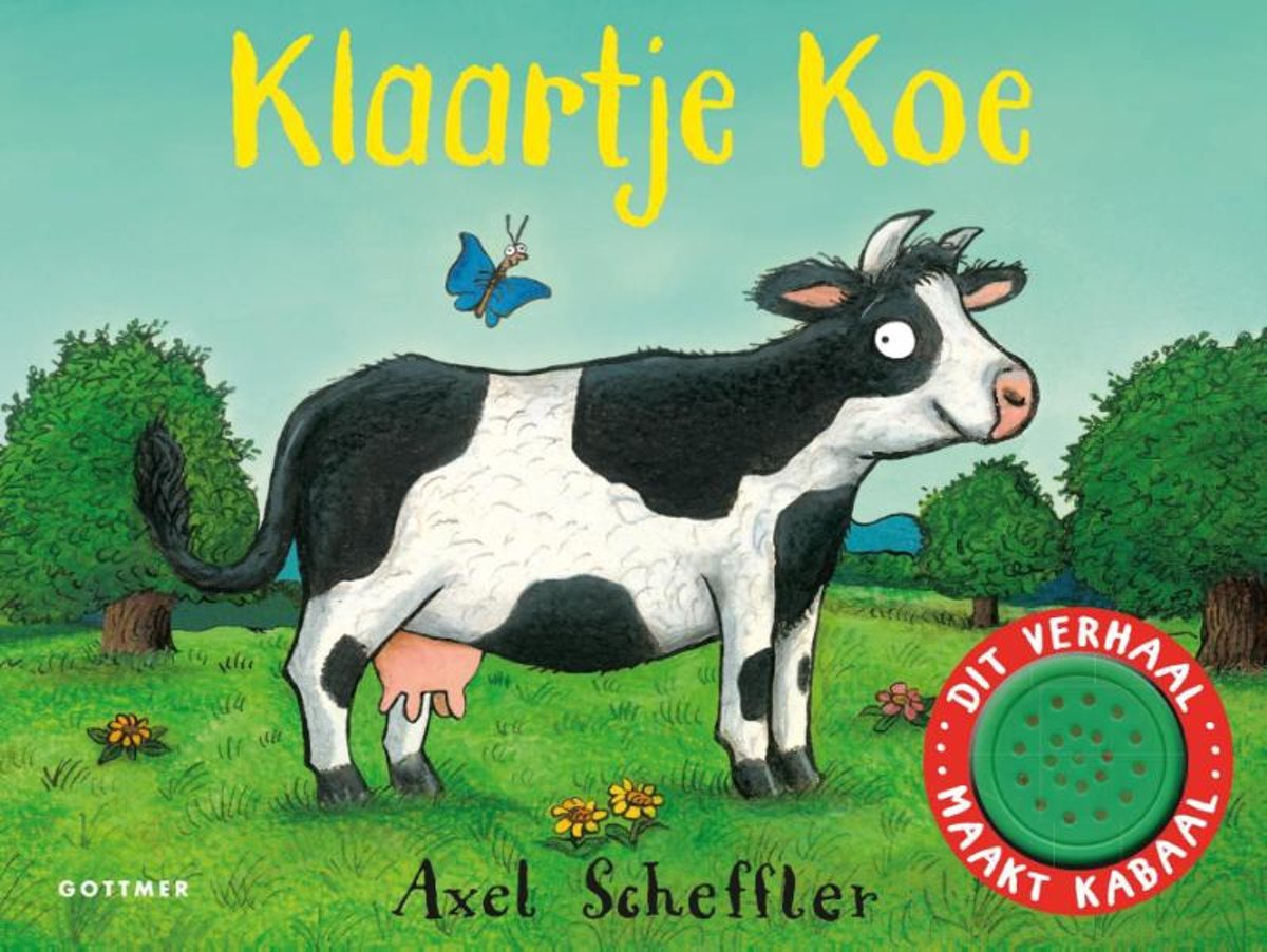 Kinderboeken Kinderboek Klaartje Koe (kartonboek met geluid). 3+