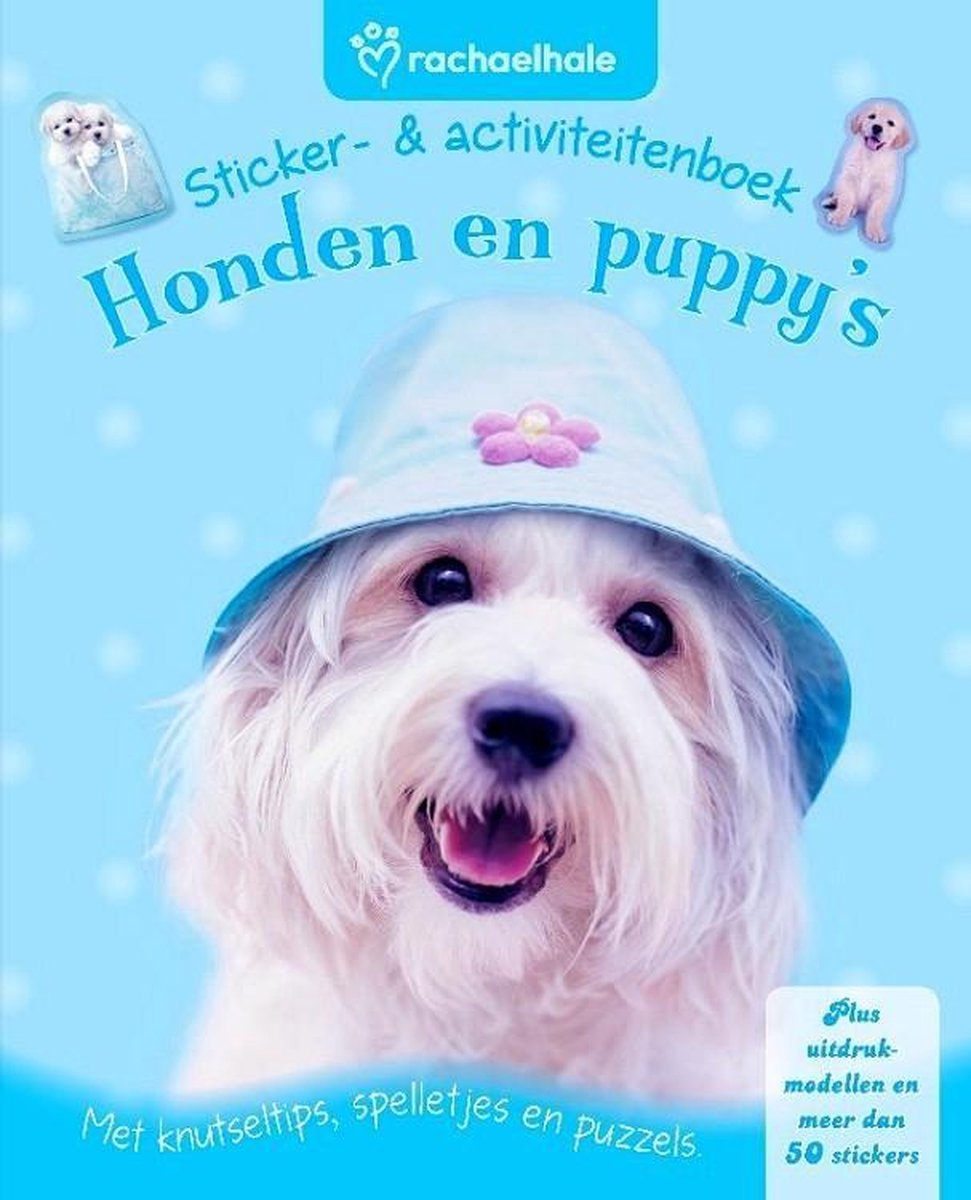 Kinderboeken Rebo Dierentuin - Stickerboek Honden en puppys