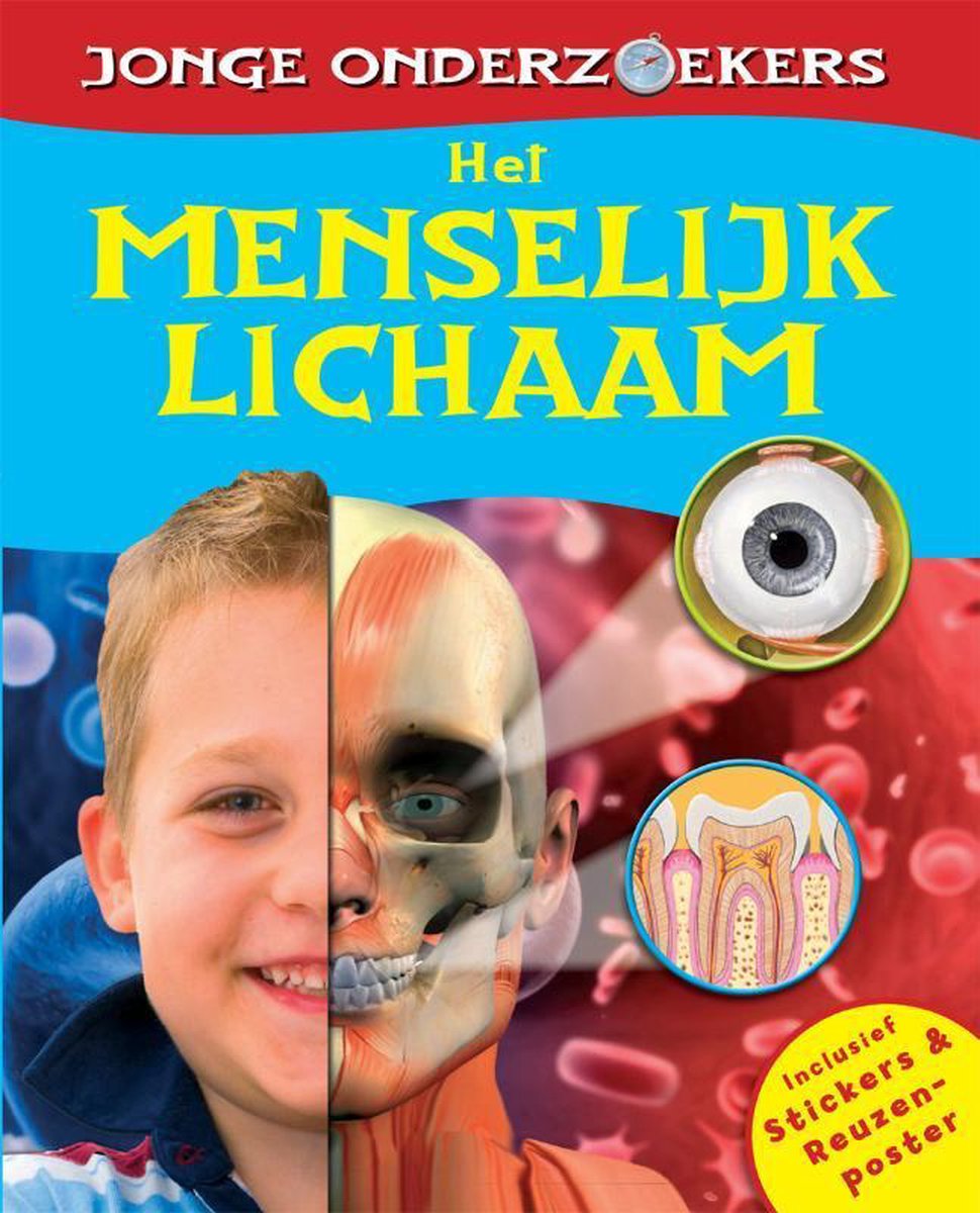 Kinderboeken Rebo Menselijk lichaam - Jonge onderzoekers: Het menselijk lichaam