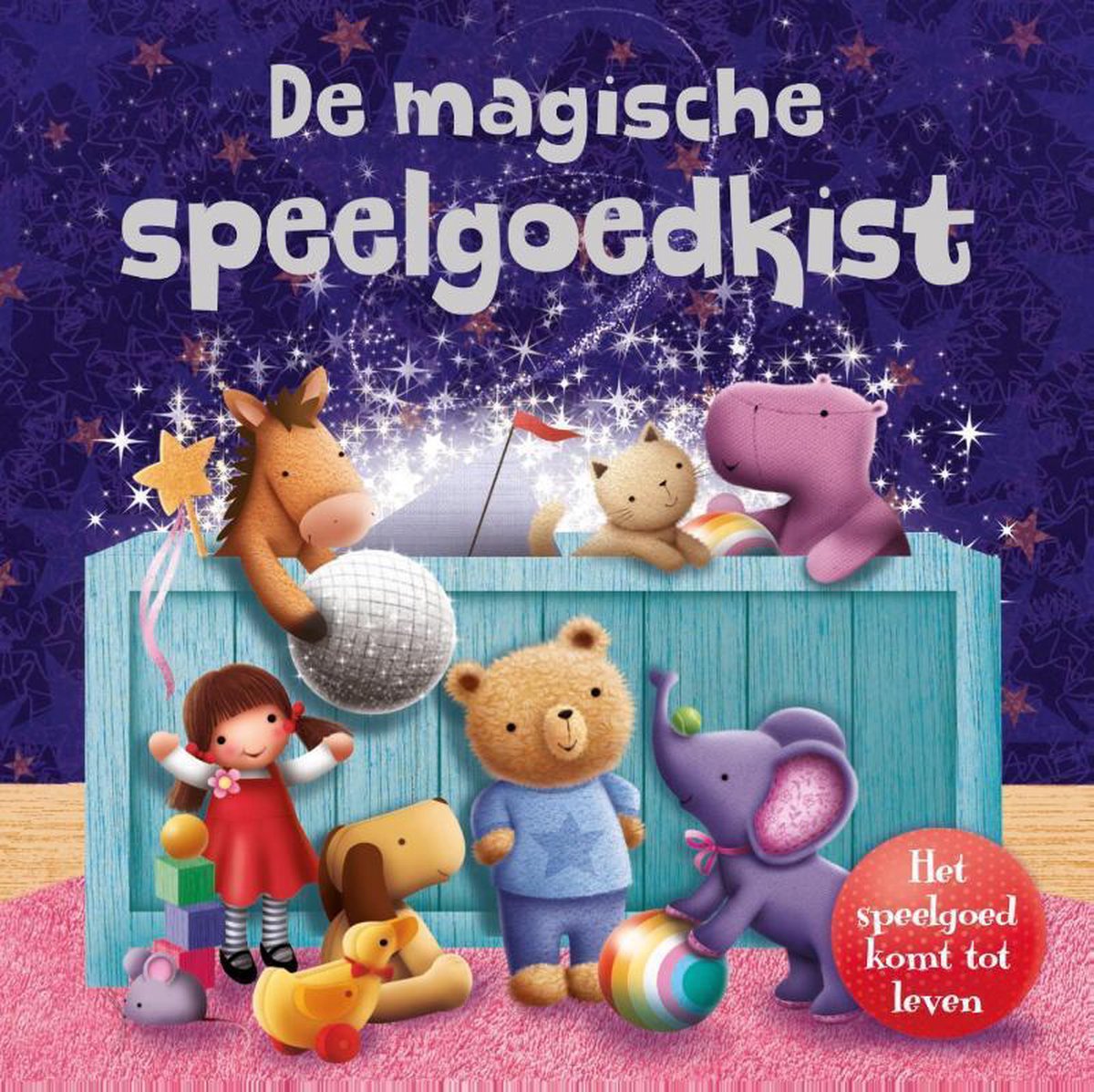 Kinderboeken Rebo Prentenboek - De magische speelgoedkist. 3+